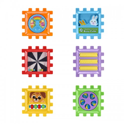 LeapFrog 6-in-1 Snap & Learn Busy Cube | Baby Toy | Early Learning Toy | 12 months+